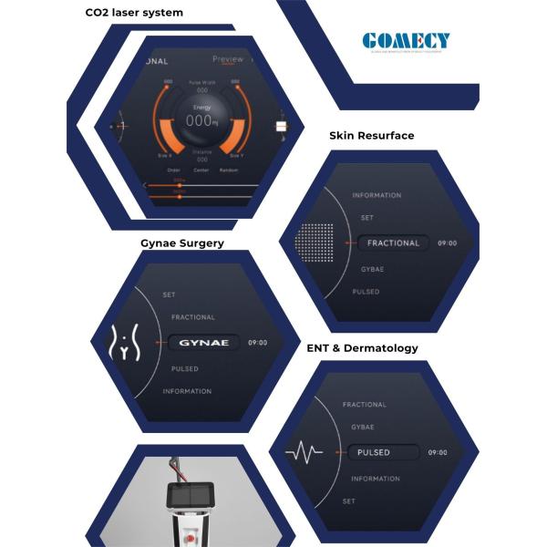 GOMECY 10600 Нм длина волны 7 застегнутые суставные руки Co2 лазерный модуль с OEM ODM сервис лазер для удаления рубцов от прыщей