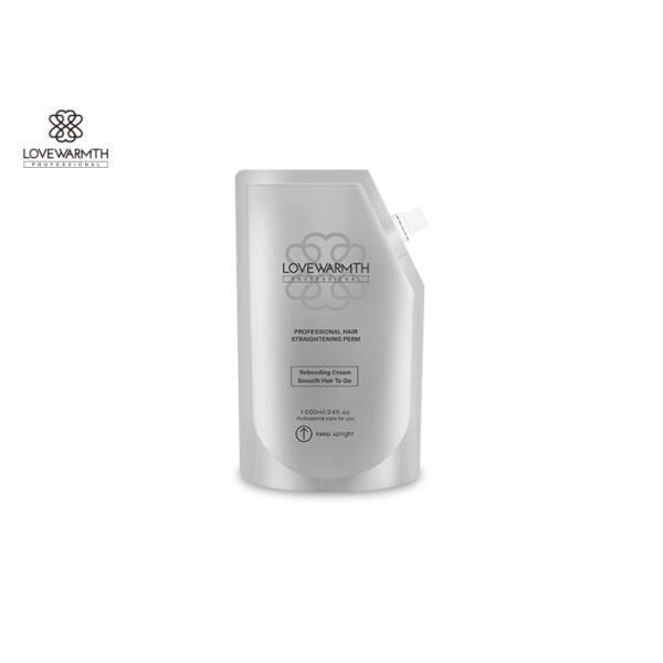 Rebonding Hair Straightening Cream Smooth Hair Protection 1000ml * 2 Volume