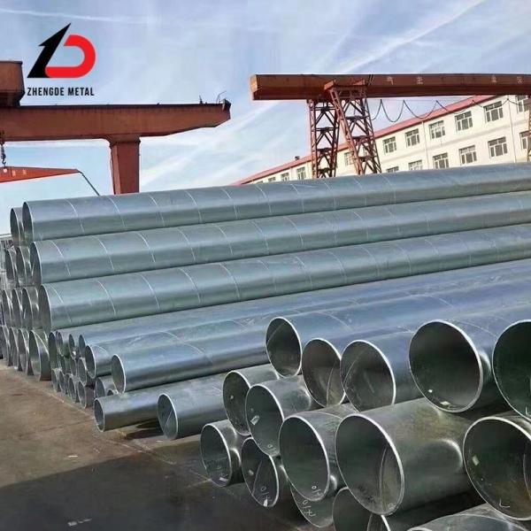 Customized Length 6m 12m Hot Dipped SGCC S235 Ss400 2inch Sch40 Sch30 Galvanized Steel Round Pipe/Tube Price Per Kg