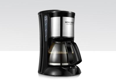 CM-823 1.25L Máquina de café de filtro elétrico doméstico com sistema de água quente