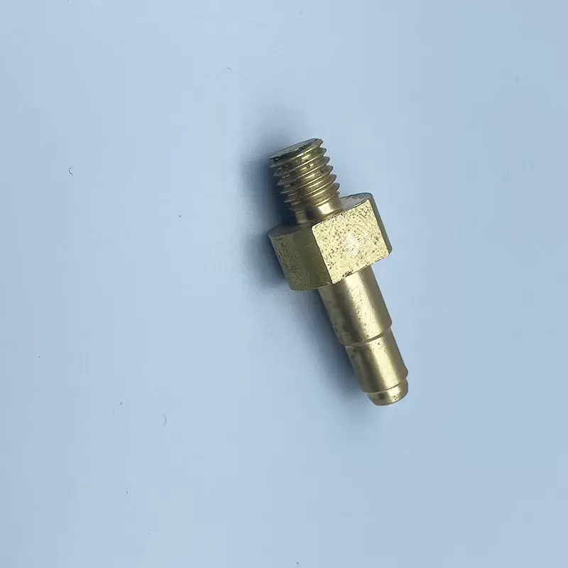 Customized Parts Screw Brass Shaft Glossy Finish With One End Threaded