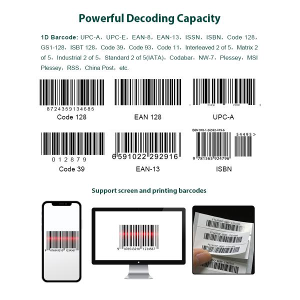 Raspberry Pi Bar Code Scanner Module Small Dc3.3-5v