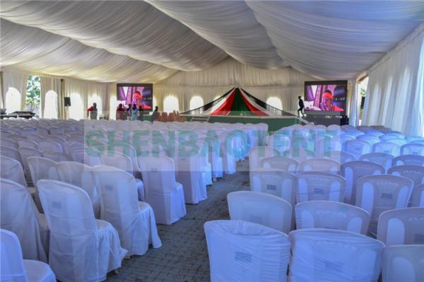 Multi Function Event Church Tents 30x50m Aluminium Roof Height 6-10 Meter