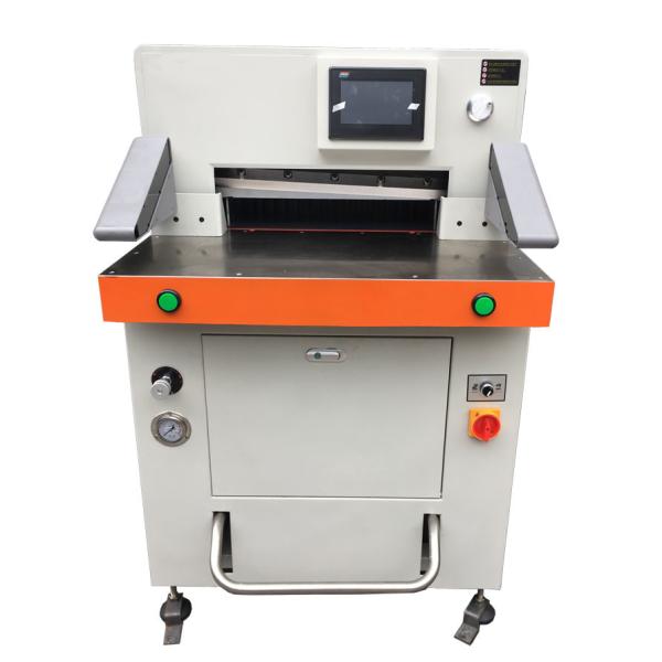 Program Control Automatic Paper Cutting Machine 670mm High Accuracy