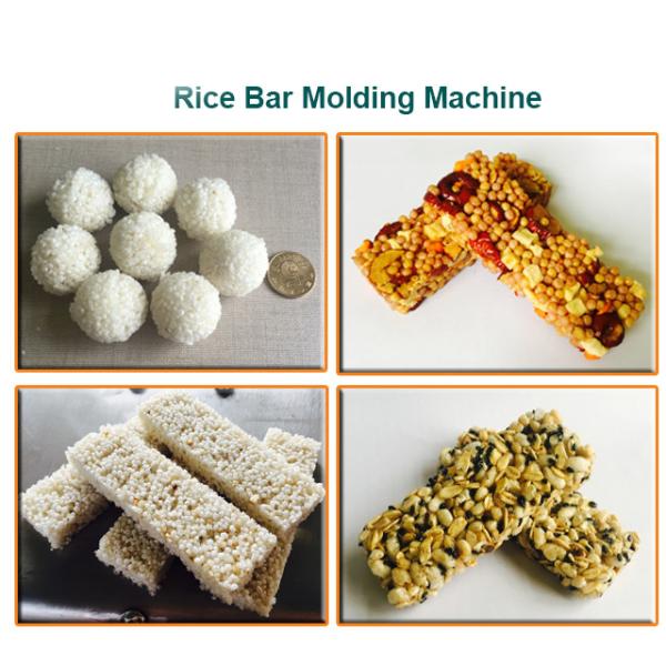 CE Certified Bar Forming Machine Stainless Steel Granola Bar Fruit Snack