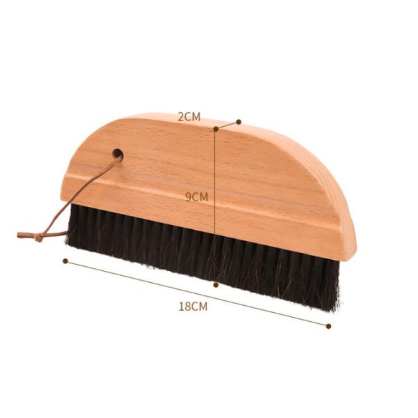 Beech Horse Mane Brush, Wall Covering Wallpaper Brush Bar Cleaning Brush