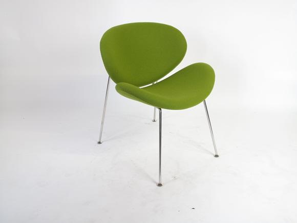 Fireproof Orange Slice Chair , Living Furniture Dining Pierre Paulin Chair