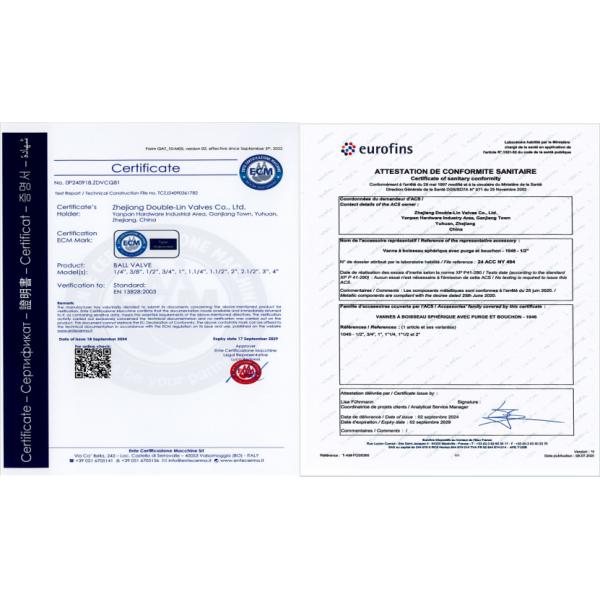 Full Flow Male / Female 1 2 Inch Brass Ball Valve Aluminium Handle