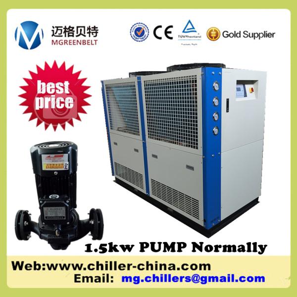 Industrial Plastic Auxiliary Equipment 10HP Air Cooled Water Chiller For Injection Machine