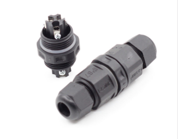 IP67 водонепроницаемый электрический соединитель для кабельных соединений 1500V выдерживает напряжение