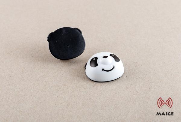 CE Standard Rf EAS Hard Tag Baby Care Panda Tag Apply To Baby Clothes