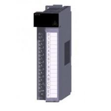 QY10 Mitsubishi Universal Q CPU module 16 point relay, 240 VAC/24 VDC, 2 A contact, 16 points/common