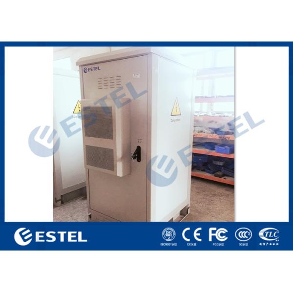 шкаф 19 телекоммуникаций структуры сэндвича 40U IP55 на открытом воздухе шкаф/двойная базовая станция стены