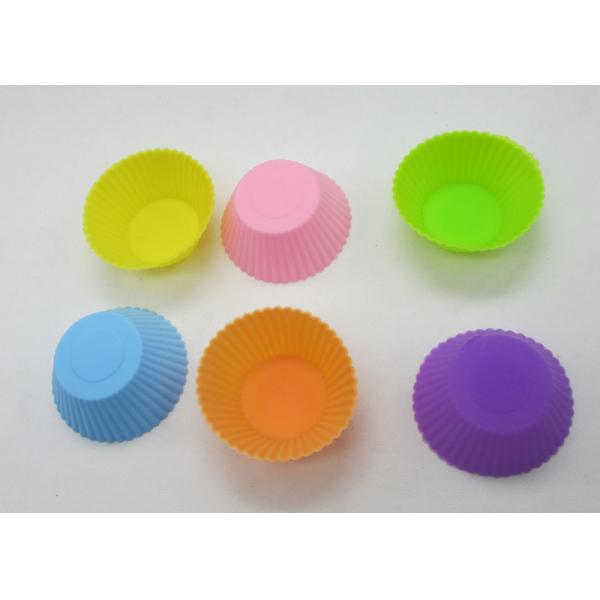 Cute Kitchen Household Items 5cm Round Silicone Cake Moulds Baking Tool