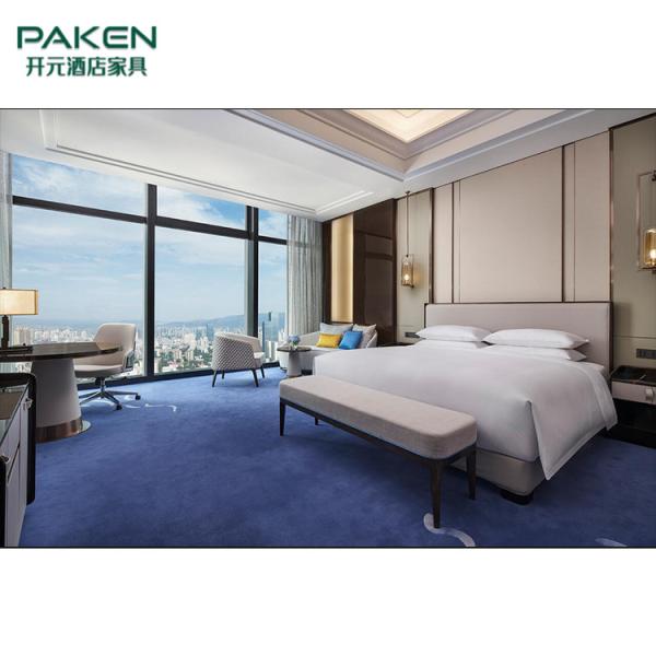 los muebles por encargo de lujo de cinco estrellas del dormitorio del hotel fijan