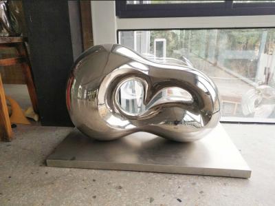 Handicraft Indoor Metal Sculptures , Abstract Art Metal Sculpture Home Decor
