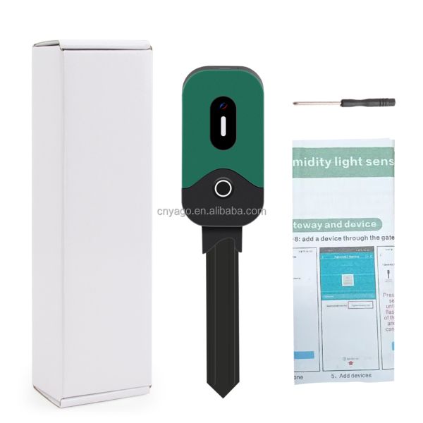 Smart Multifunctional Soil Sensor with Zigbee Connection and IP67 Waterproof for Plant Growth Monitoring