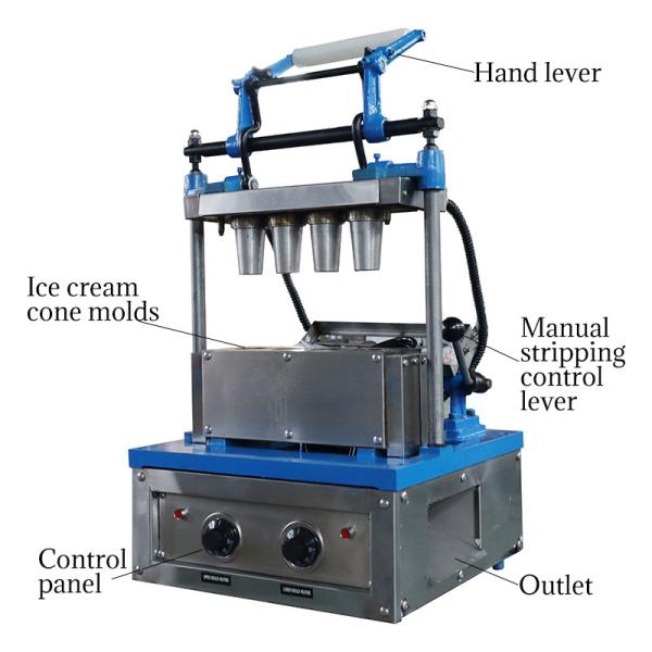 Pizza Cone Molding Machine Cheap Pizza Cone Machine Multiple Styles Pizza Cone Machine