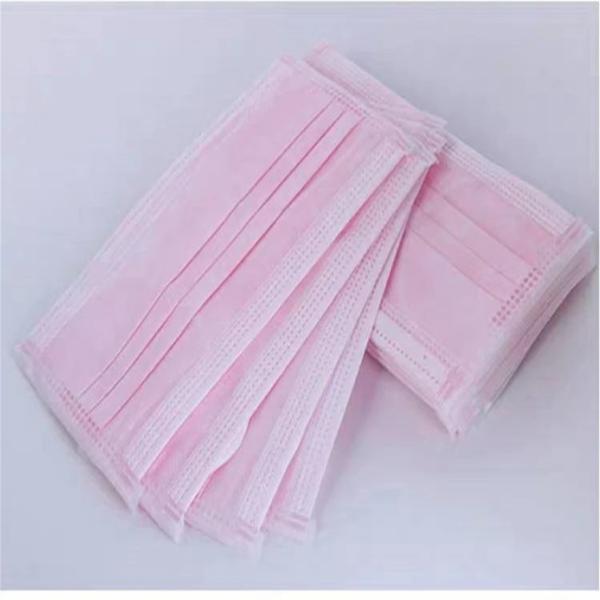 Breathable Fashionable Face Mask Disposable Non Woven 3 Ply Personal Safety