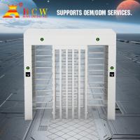 600mm Full Height Turnstile Gate For Construction Site Railway Station Community