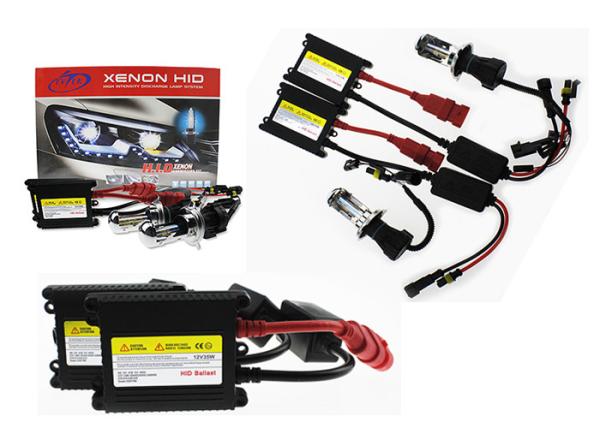 6000K 8000K Xenon Hid Ballast 12V 35W , Car Headlight Ballast For Hid Xenon Light Bulbs