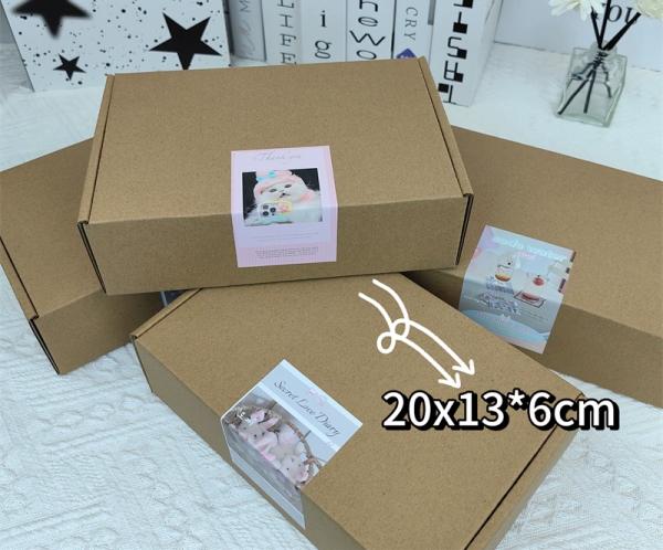 Custom Corrugated Mailer Boxes Eco Friendly Kraft Shipping Packaging