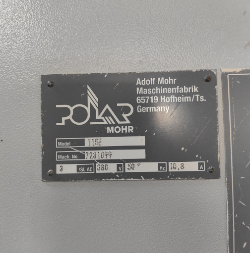 Компьютеризированная 45 т/м Полярная 115 см бумажная гильотина для быстрой и точной обрезки бумаги