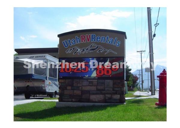 Front Maintenance P 10 Outdoor LED Signs with EPISTAR LED WIFI Control
