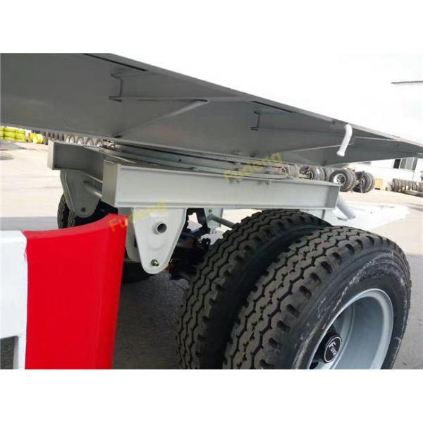30 - 50 TonTowing Draw Bar Trailer Flat Bed / Chassis Shape Fuwa / BPW Axle