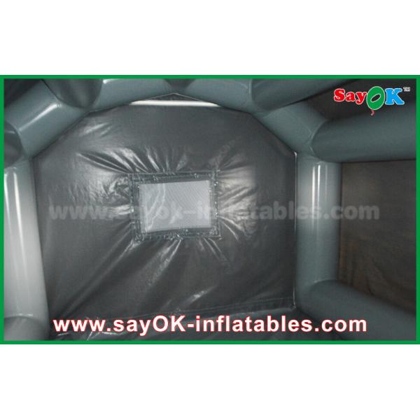 10 x 5m Gray Custom Inflatable Products PVC Inflatable Spray Booth For Car Spraying