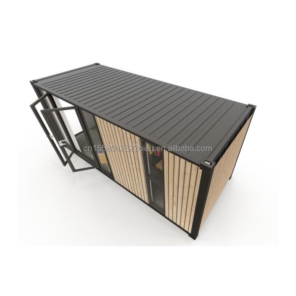 Modern One-Storey Container Houses Luxary Style Tiny Wooden Prefab Buildings for Hotels Apartments Villas or Cabins