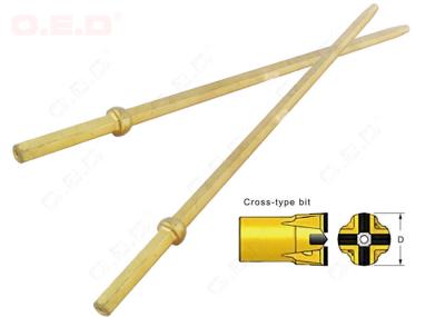 Tapered Tungsten Carbide Carbide Drill Rod With Hex25 Hex22 Hex19 Diameter