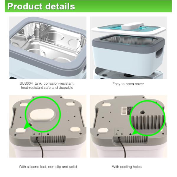 Машина чистки ювелирных изделий 1200ML 75W ультразвуковая