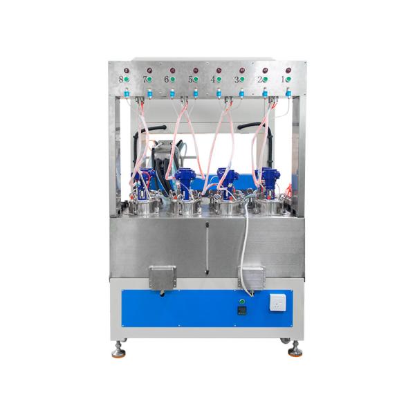 Máquina de decoração de chocolate branco e azul Máquina automática de fazer bolas de chocolate