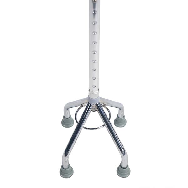 Wholesale Adjustable Four Leg Walking Stick Cane For Elderly Home care Hospital