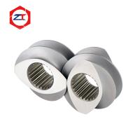 Os segmentos gêmeos de aço inoxidável padrão da extrusora de parafuso Model120 440C vestem - resistente