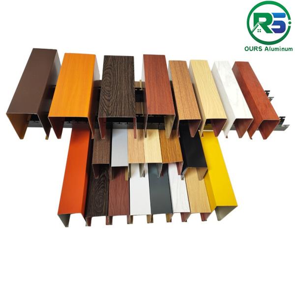 Panneau en aluminium de 10 mm en nid d'abeille en bois de grain de bois de remplissage acoustique