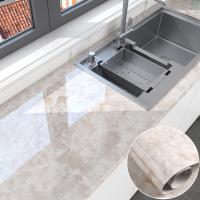 Tapis peints en marbre 3D auto-adhésif pour la décoration murale de la maison
