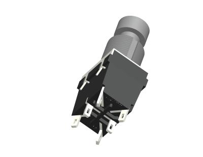 Plastic ON ON Guitar Pedal Footswitch For Musical Instruments SF14021M