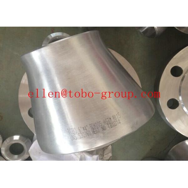 Réducteur excentrique S31254 1,4547 254SMO d'acier inoxydable d'ASTM A403