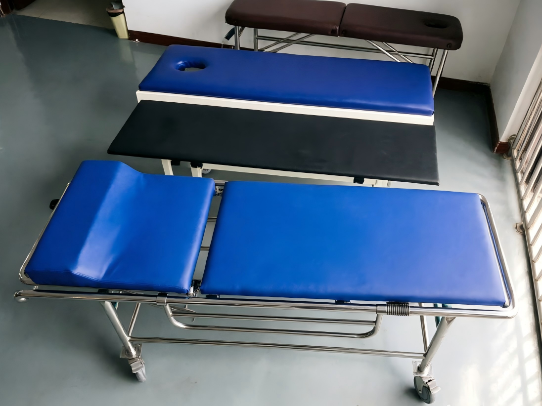 Non Magnetic Stretcher with Oxygen Tank Holder and 450 Pounds Weight Capacity