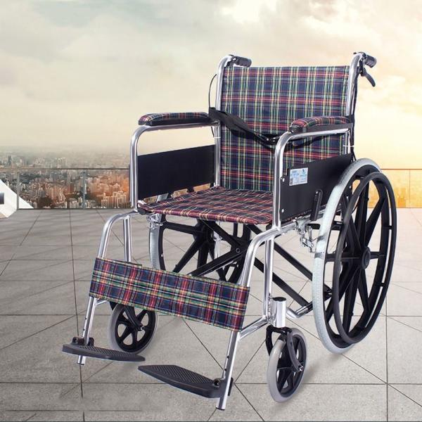 28*89*100cm fauteuil roulant pliable manuel en alliage d'aluminium fauteuil roulant léger sur mesure