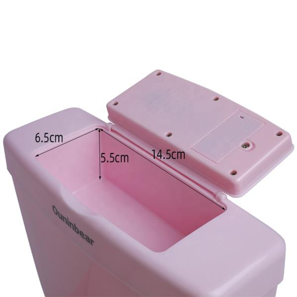 Pink Plastic Baby Potty Toilet Trainer with Customized Logo - EN71 Certified