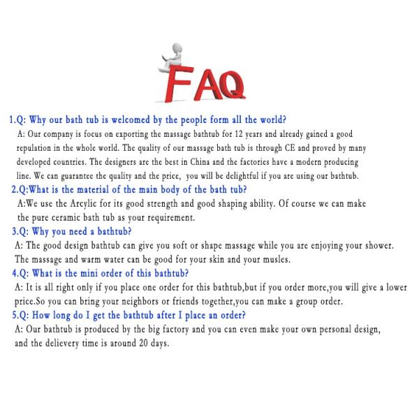 1700 x 750/900 дополнительная большая ванна и ливней водоворота комбинированных для пар гидромассажных