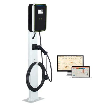 OCPP 1.6J 32A 3 Phase Wallbox EV Charging Pile 7kw - 22kw 380V Wallbox Electric Car Charger