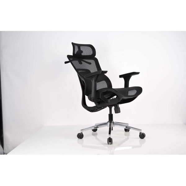 Commercial Ergonomic Office Chair With 4D Armrest 3 Stop Mechanism