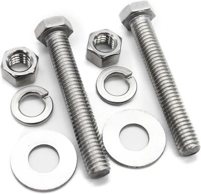 GB Stainless Steel Bolts Nuts Stainless Steel Hex Head Bolts Hexagon Head Bolts