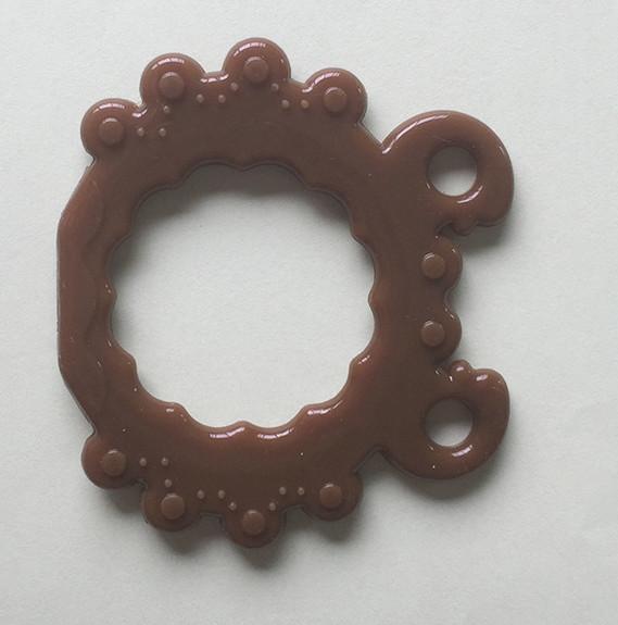 Non Toxic BPA Free Natural Rubber Teether Animal Shaped For Newborn Infant