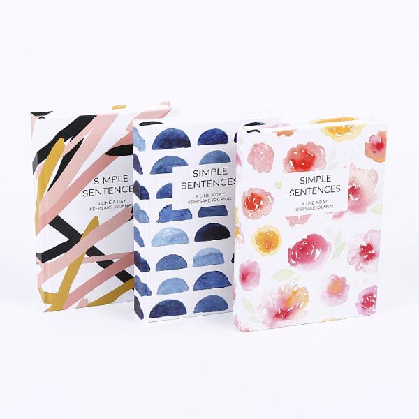 Карточная обложка на заказ Размер А5 Дата Еженедельный ежедневник Планировщик дневник Шитье Связывание