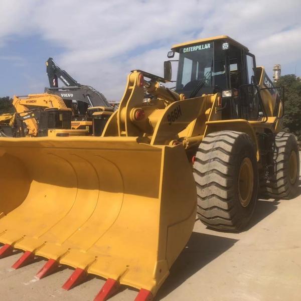 Used Caterpillar 966H Wheel Loader with Original Hydraulic Pump and 5196 Working Hours